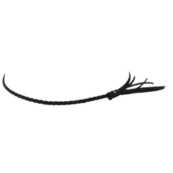 Leather band - black