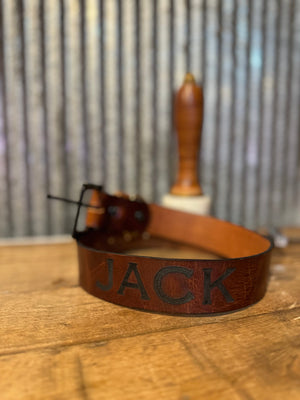 Personalized Leather Dog Collar